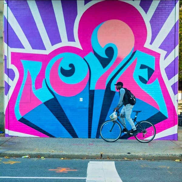 Dumbo Walls: Murals for the Movement / Love by Cey Adams