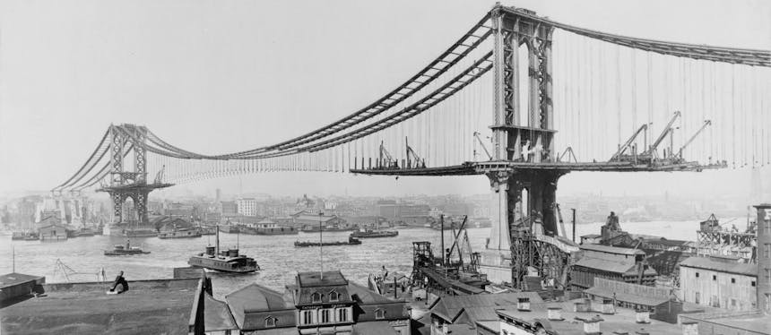 Manhattan Bridge History