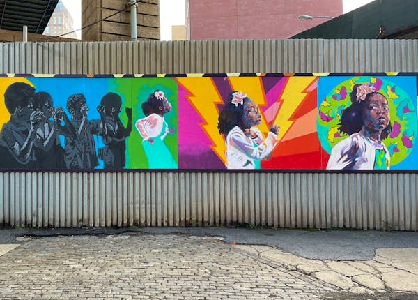 Dumbo Walls: Murals for the Movement / Standing In The Gap by Sophia Dawson