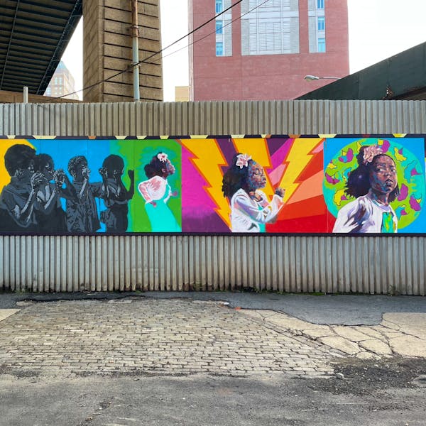 Dumbo Walls: Murals for the Movement / Standing In The Gap by Sophia Dawson