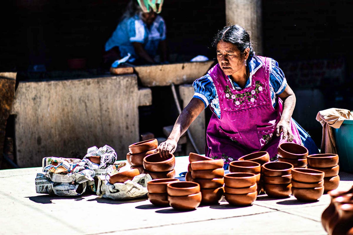Clay Harvest in San Marcos Tlapazola. Credit: This is latin America